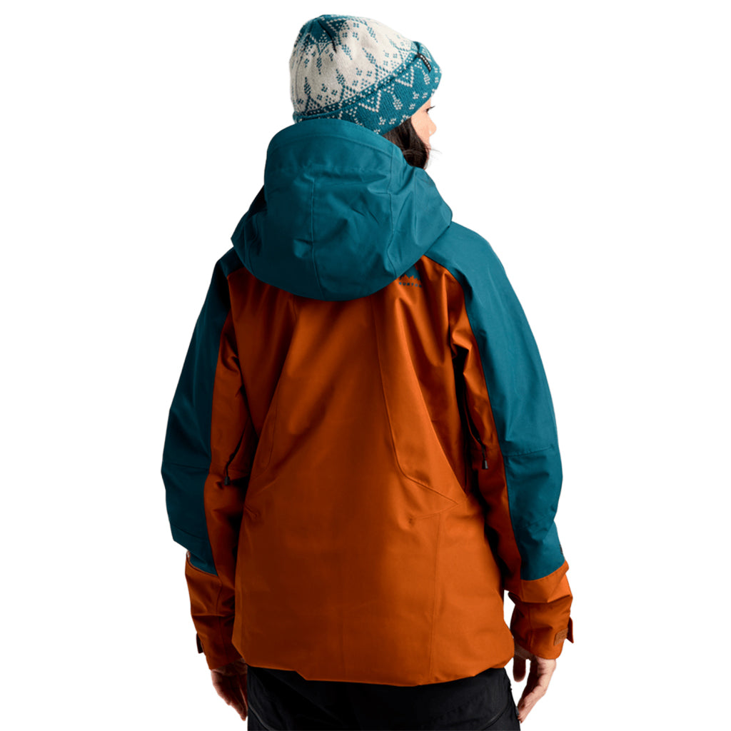Wms Reserve GORE-TEX 2L Insulated Jacket - Atlantic Teal/Spiced Chai