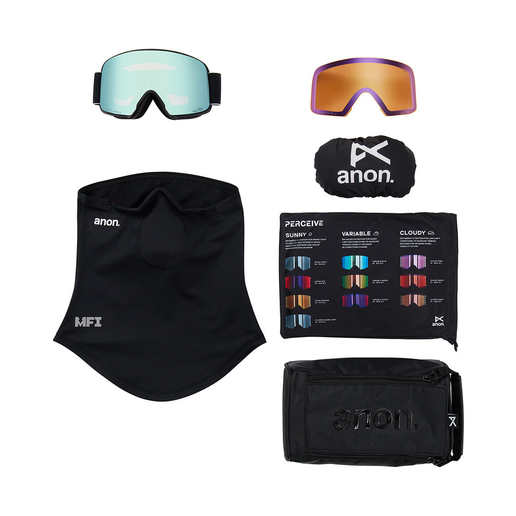 M6 Goggles - Black/Perceive Variable Blue