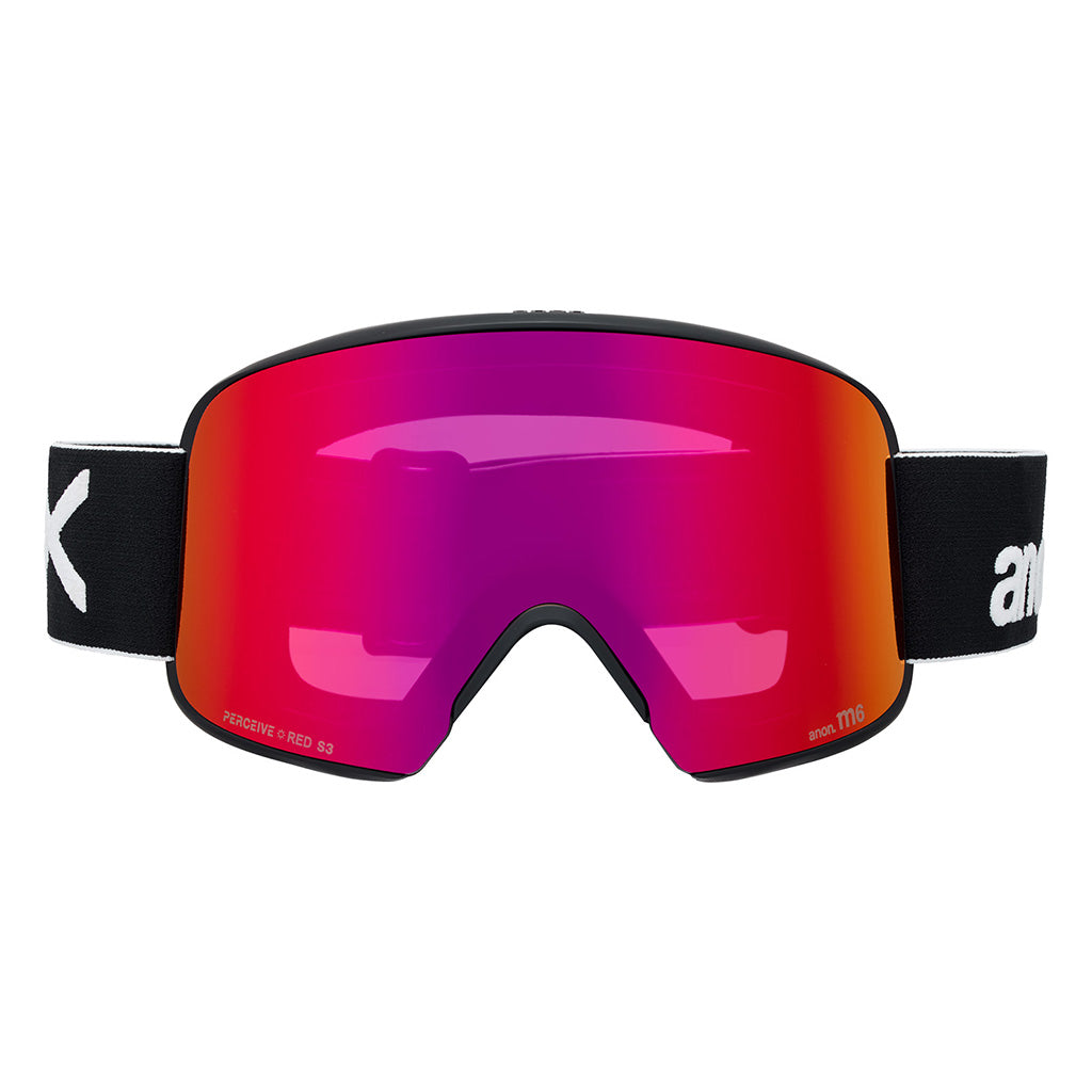 M6 Goggles - Black/Perceive Sunny Red