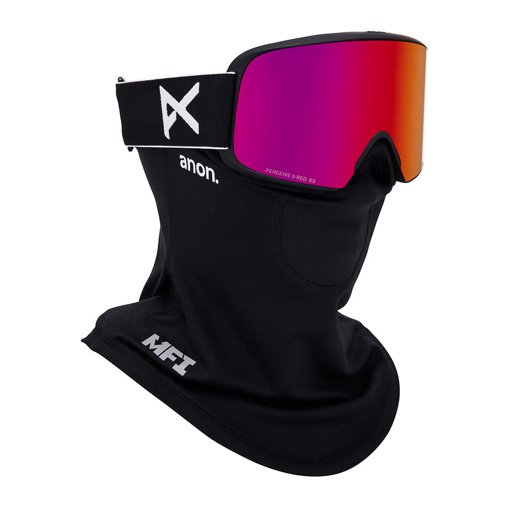 M6 Goggles - Black/Perceive Sunny Red