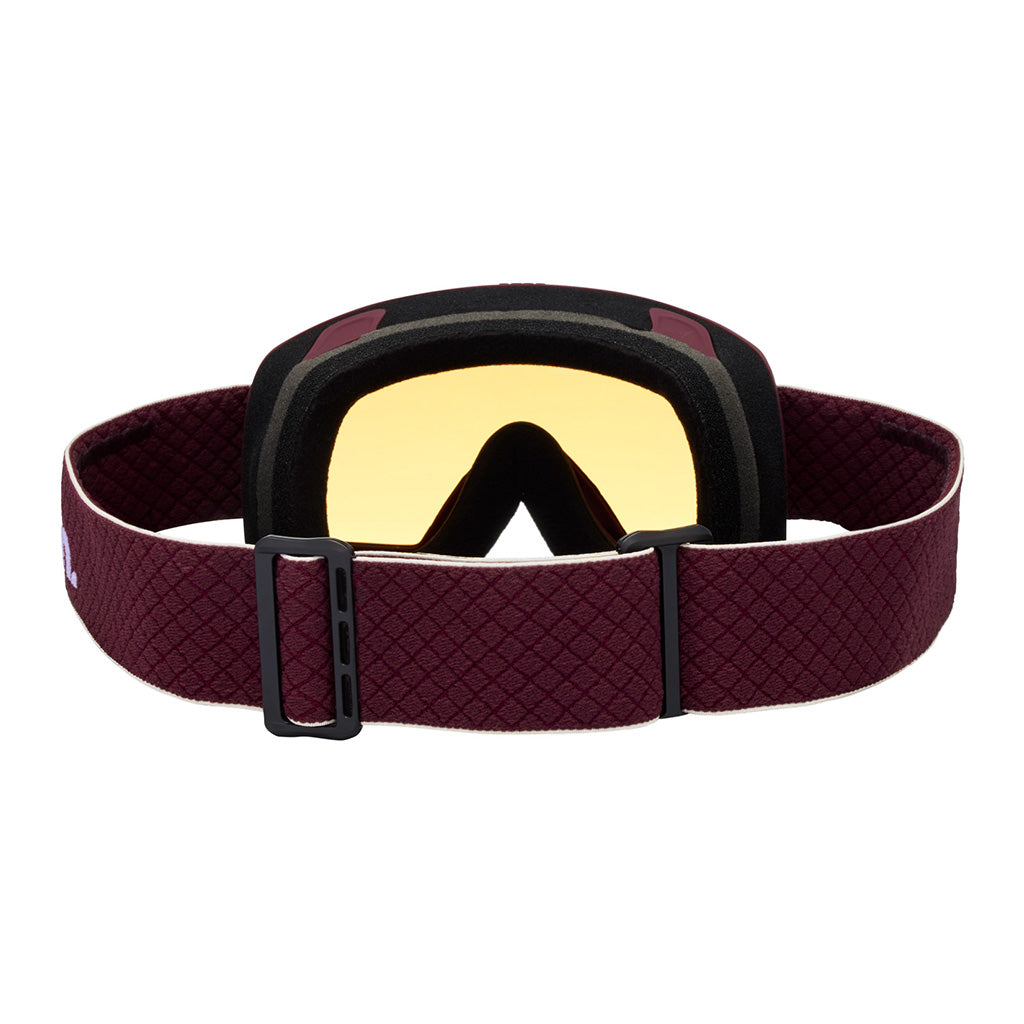 M6S Goggles Frame: Deep Cherry, Lens: Perceive Clo