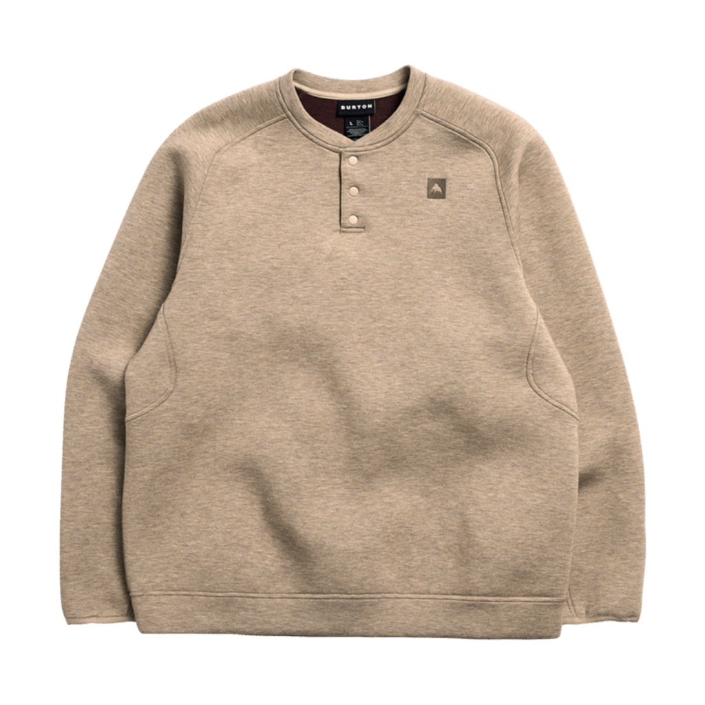 SpaceCloud Henley - Summit Taupe Heather