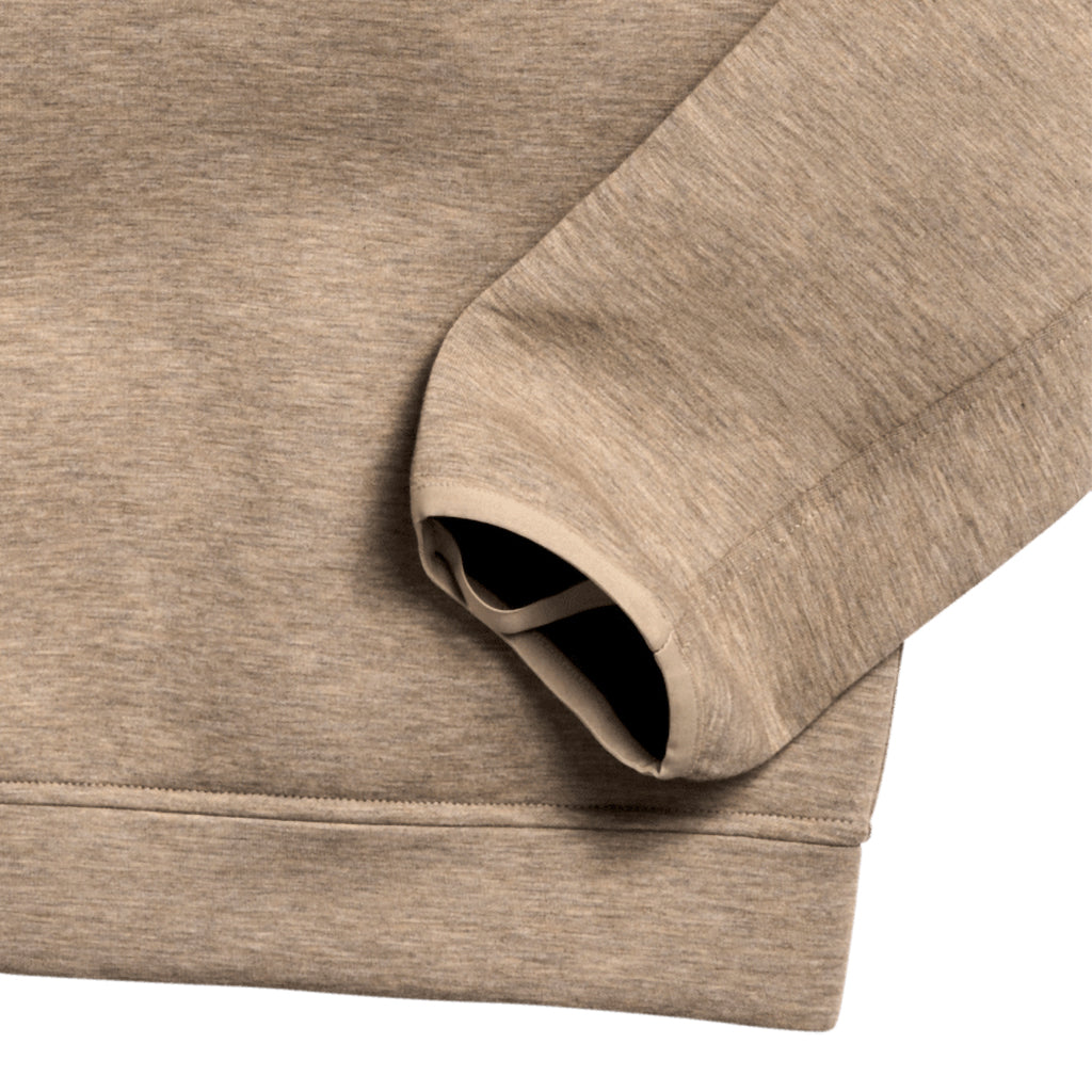 SpaceCloud Henley - Summit Taupe Heather