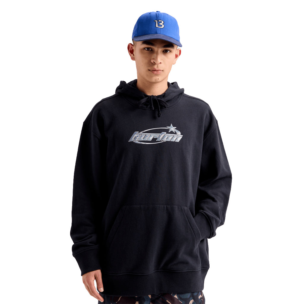 Blossom 27 Pullover Hoodie - True Black