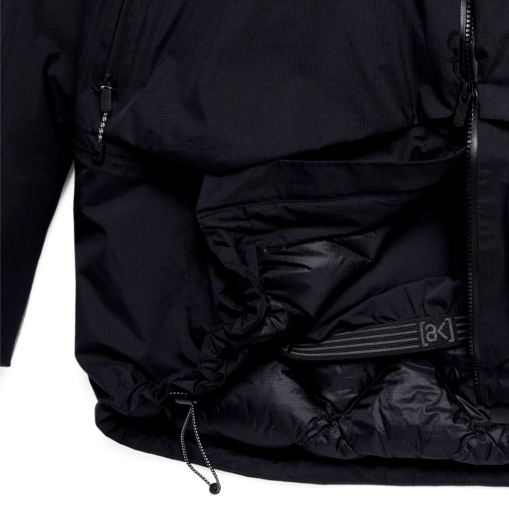 [ak] Swash Down Insulated GORE-TEX 2L Jacket - True Black