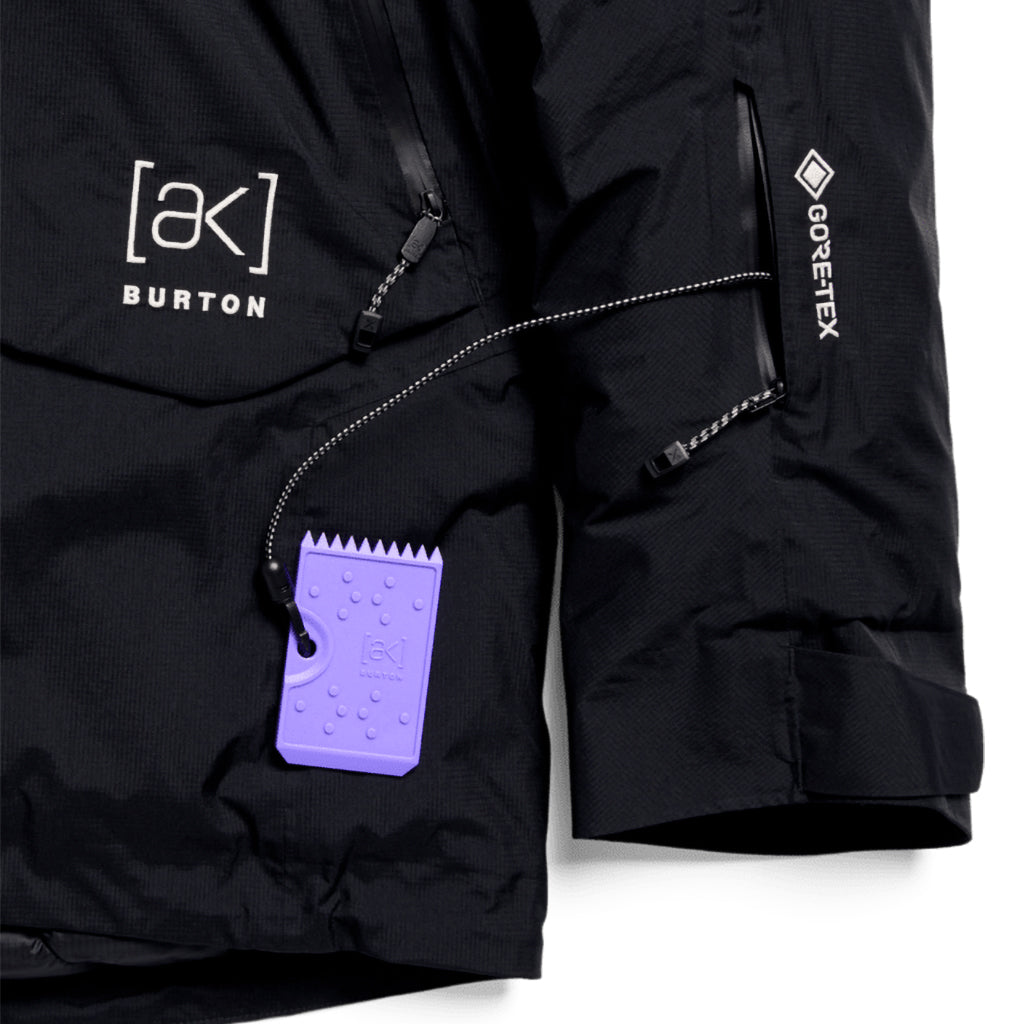 [ak] Swash Down Insulated GORE-TEX 2L Jacket - True Black