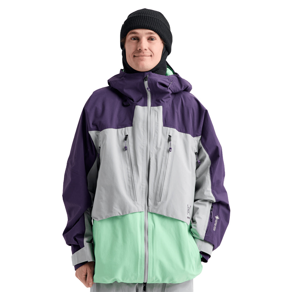 [ak] Swash Synthetic Insulated GORE-TEX 2L Jacket - Purple/Gray/Green