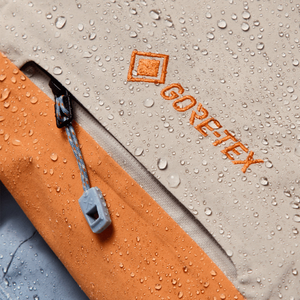[ak] Swash Synthetic Insulated GORE-TEX 2L Jacket - Gray/Orange/Blue