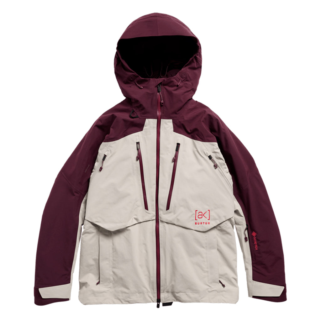 Wms [ak] Swash Synthetic Insulated GORE-TEX 2L Jacket - Rum Raisin/Chinchilla Gray