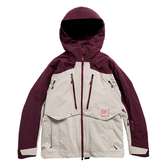 Wms [ak] Swash Synthetic Insulated GORE-TEX 2L Jacket - Rum Raisin/Chinchilla Gray