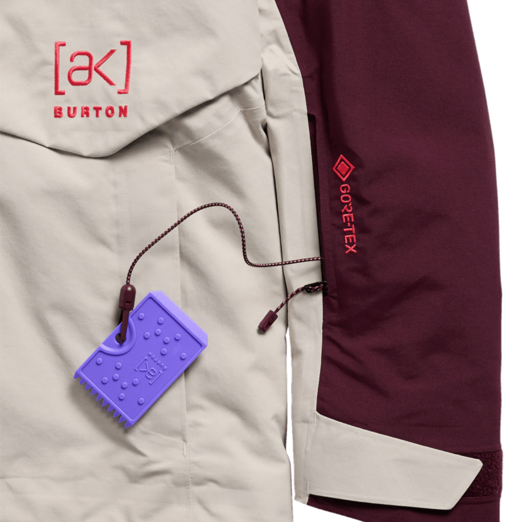 Wms [ak] Swash Synthetic Insulated GORE-TEX 2L Jacket - Rum Raisin/Chinchilla Gray