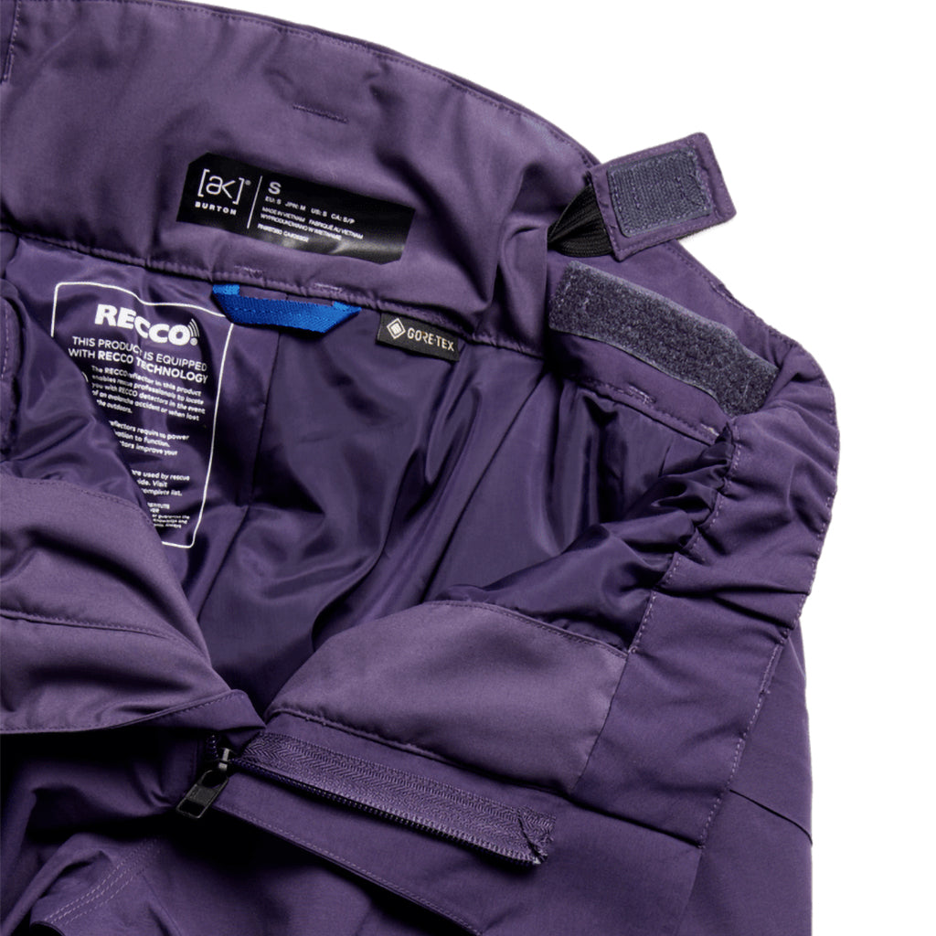 Wms [ak] Insulated Swash GORE-TEX 2L Pants - Nightshade Purple