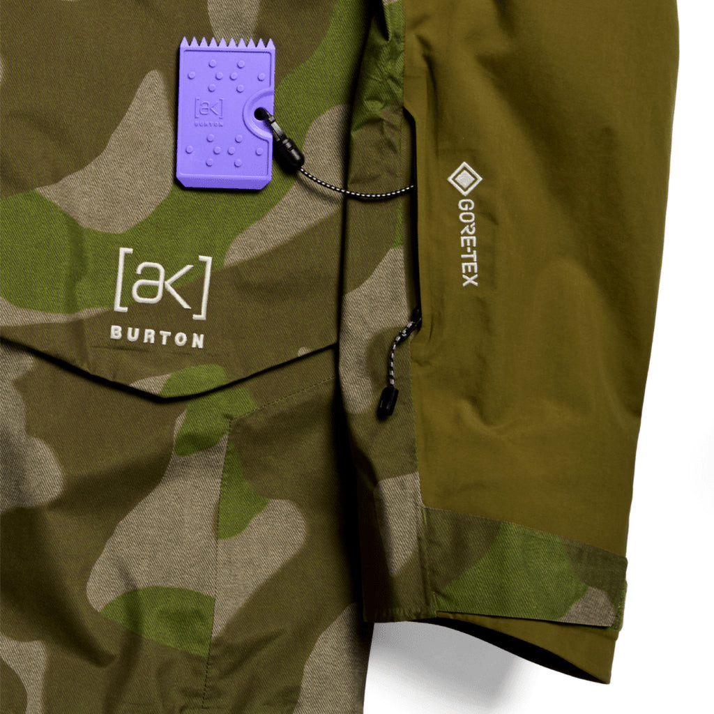 [ak] Cyclic GORE-TEX 2L Anorak - Dried Moss/Keel Camo