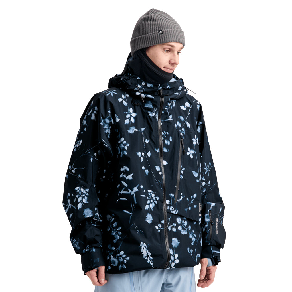 [ak] Cyclic GORE-TEX 2L Jacket - Cyanotype Floral