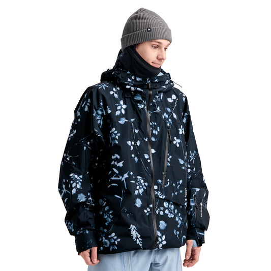 [ak] Cyclic GORE-TEX 2L Jacket - Cyanotype Floral