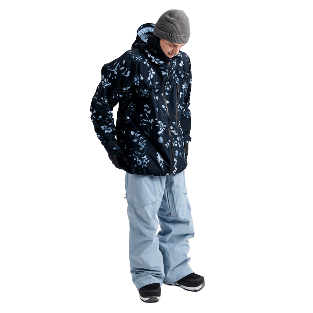 [ak] Cyclic GORE-TEX 2L Jacket - Cyanotype Floral