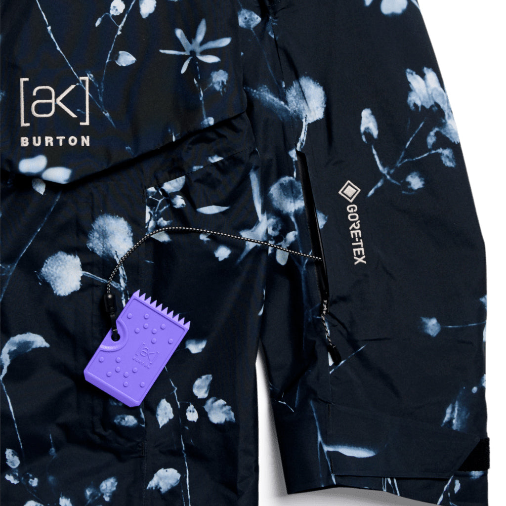 [ak] Cyclic GORE-TEX 2L Jacket - Cyanotype Floral