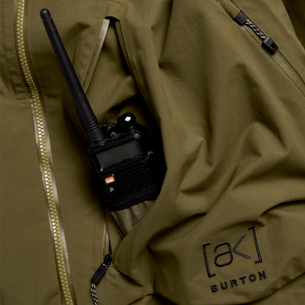 [ak] Cyclic GORE-TEX 2L Jacket - Dried Moss