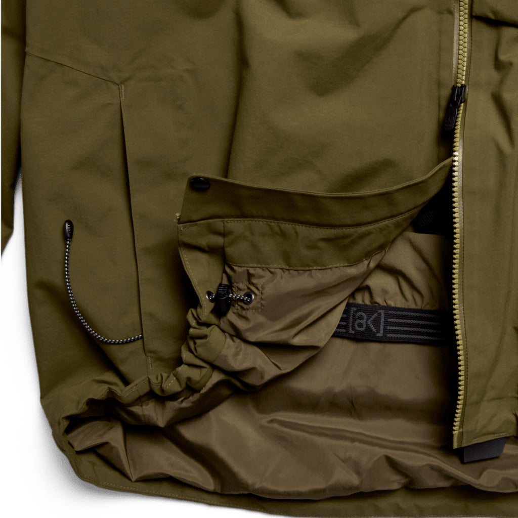 [ak] Cyclic GORE-TEX 2L Jacket - Dried Moss