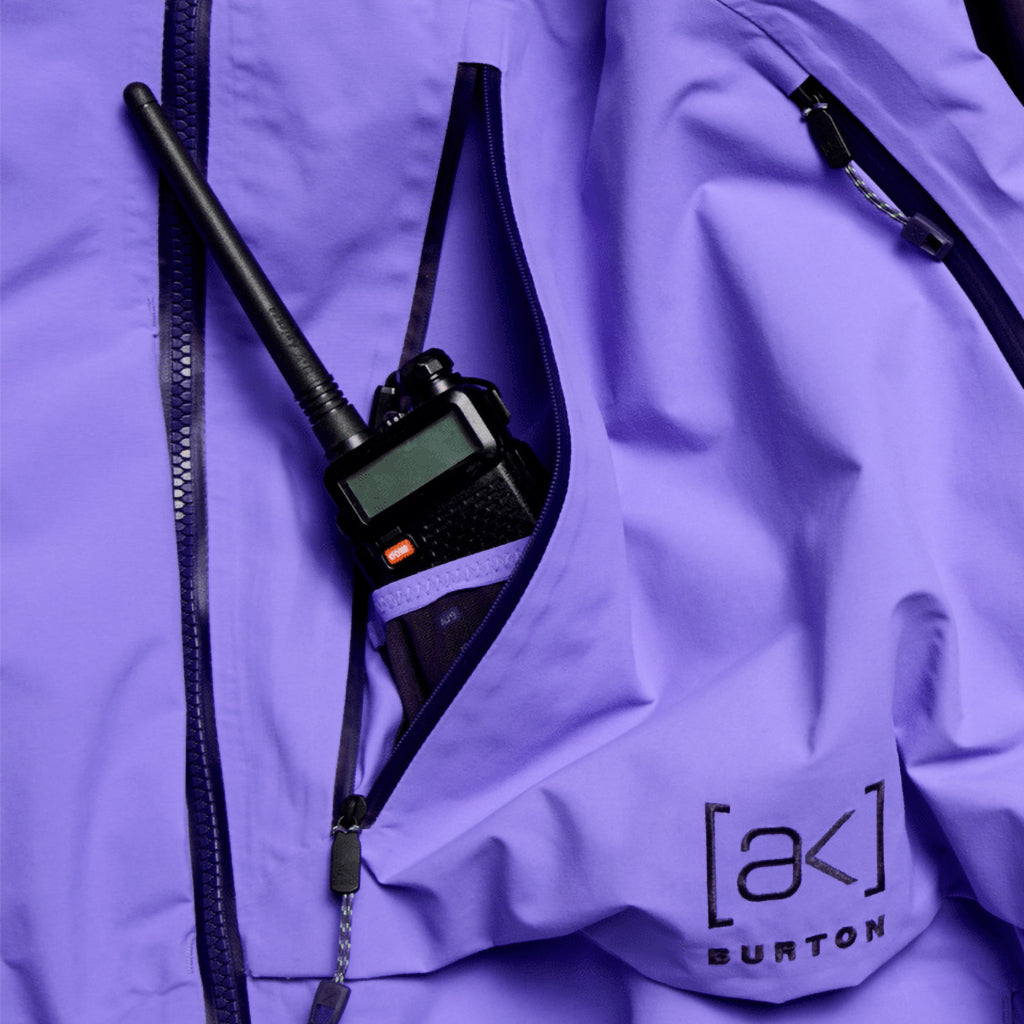 [ak] Cyclic GORE-TEX 2L Jacket - Nightshade Purple/Purple Voltage
