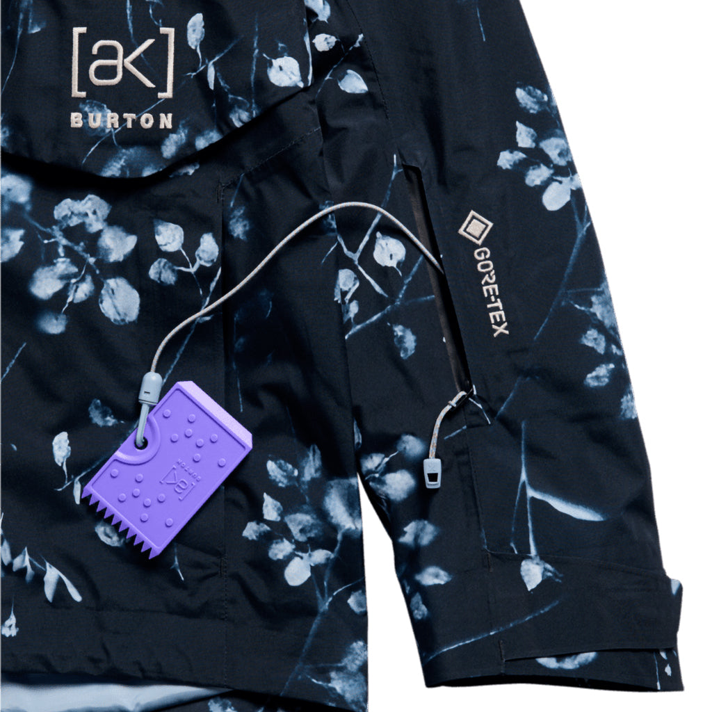 Wms [ak] Cyclic GORE-TEX 2L Jacket - Cyanotype Floral