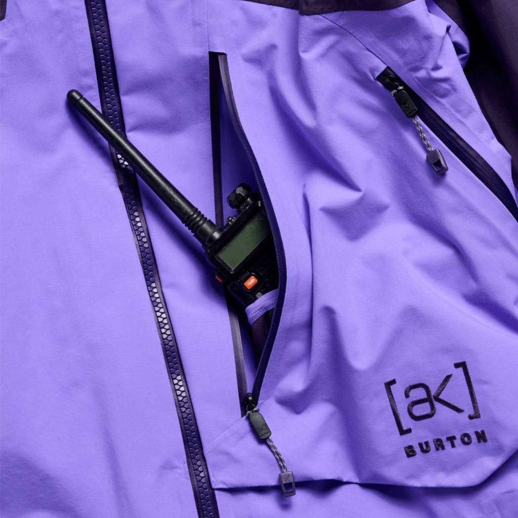 Wms [ak] Cyclic GORE-TEX 2L Jacket - Nightshade Purple/Purple Voltage