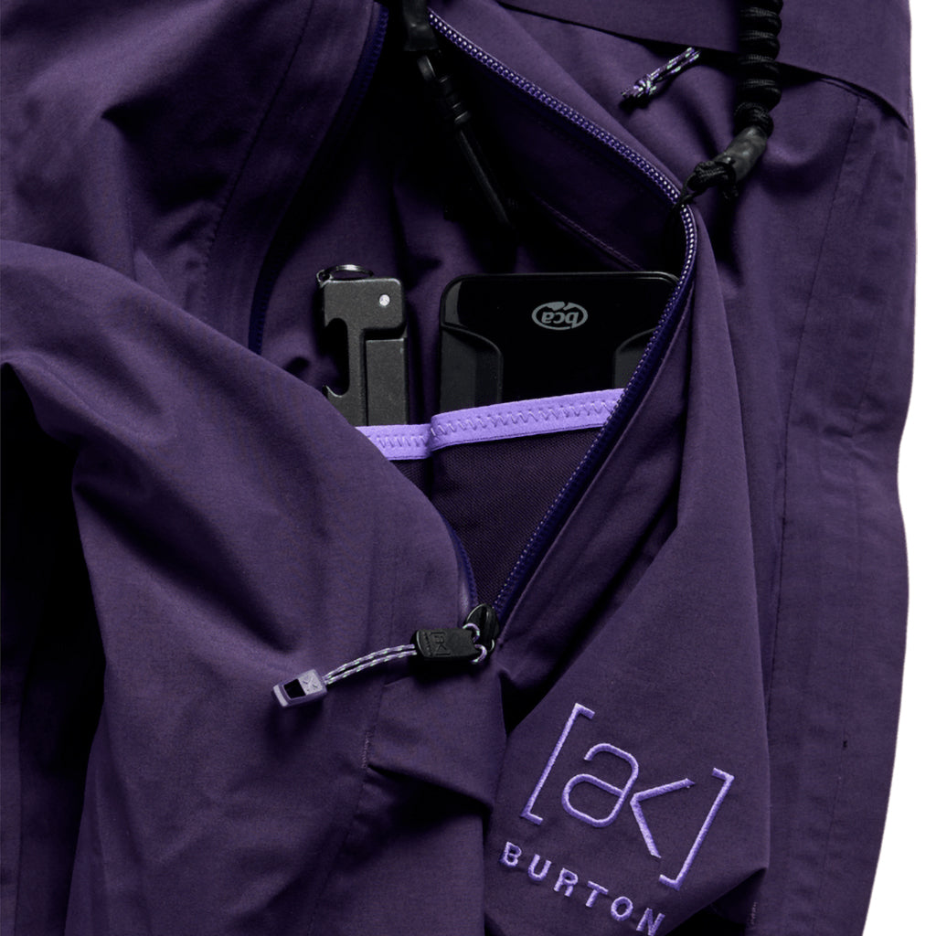 [ak] Cyclic GORE-TEX 2L Bib Pants - Nightshade Purple