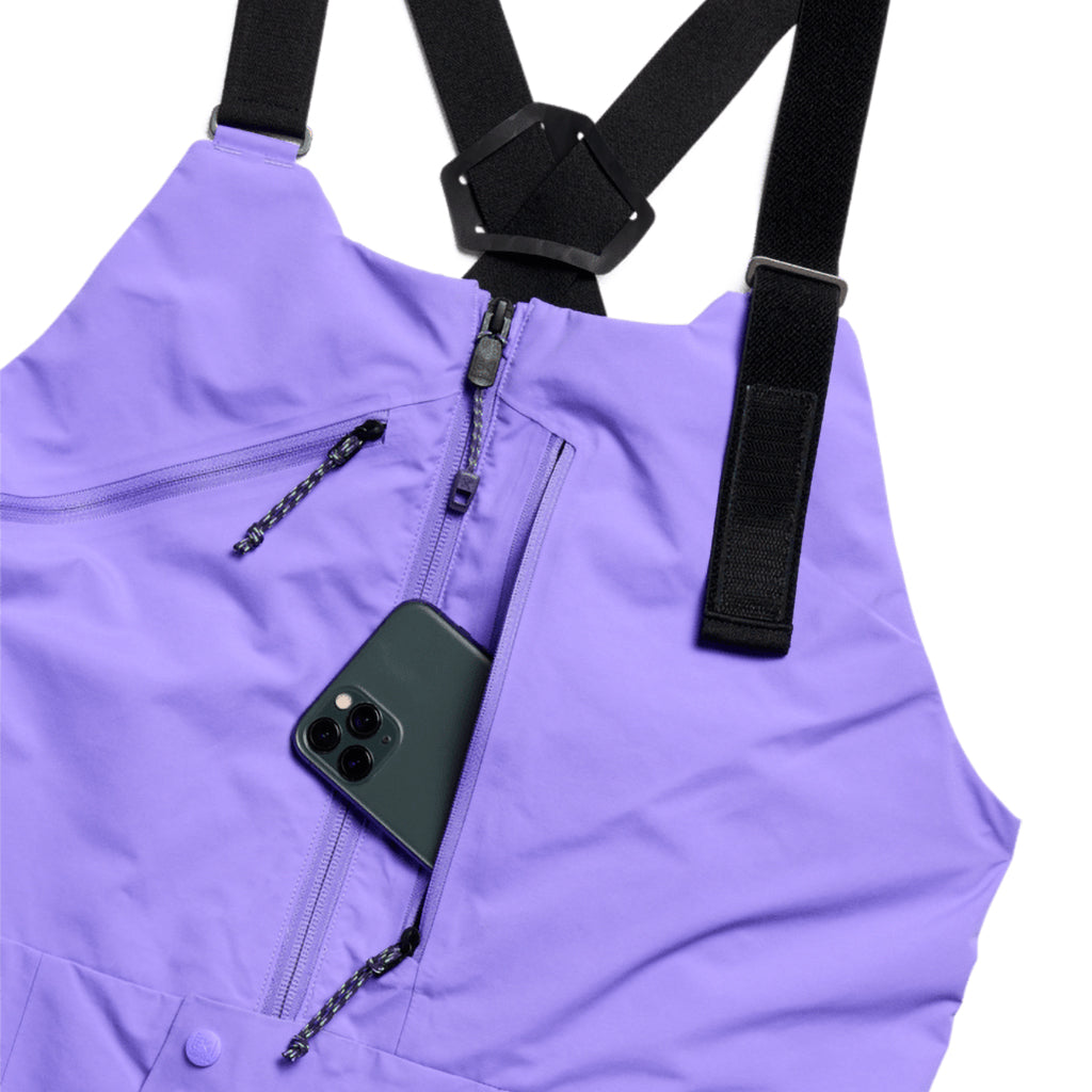 Wms [ak] Cyclic GORE-TEX 2L Bib Pants - Purple Voltage
