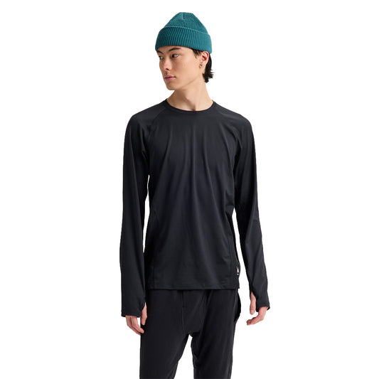 Synthetic Midweight Base Layer Crew - True Black