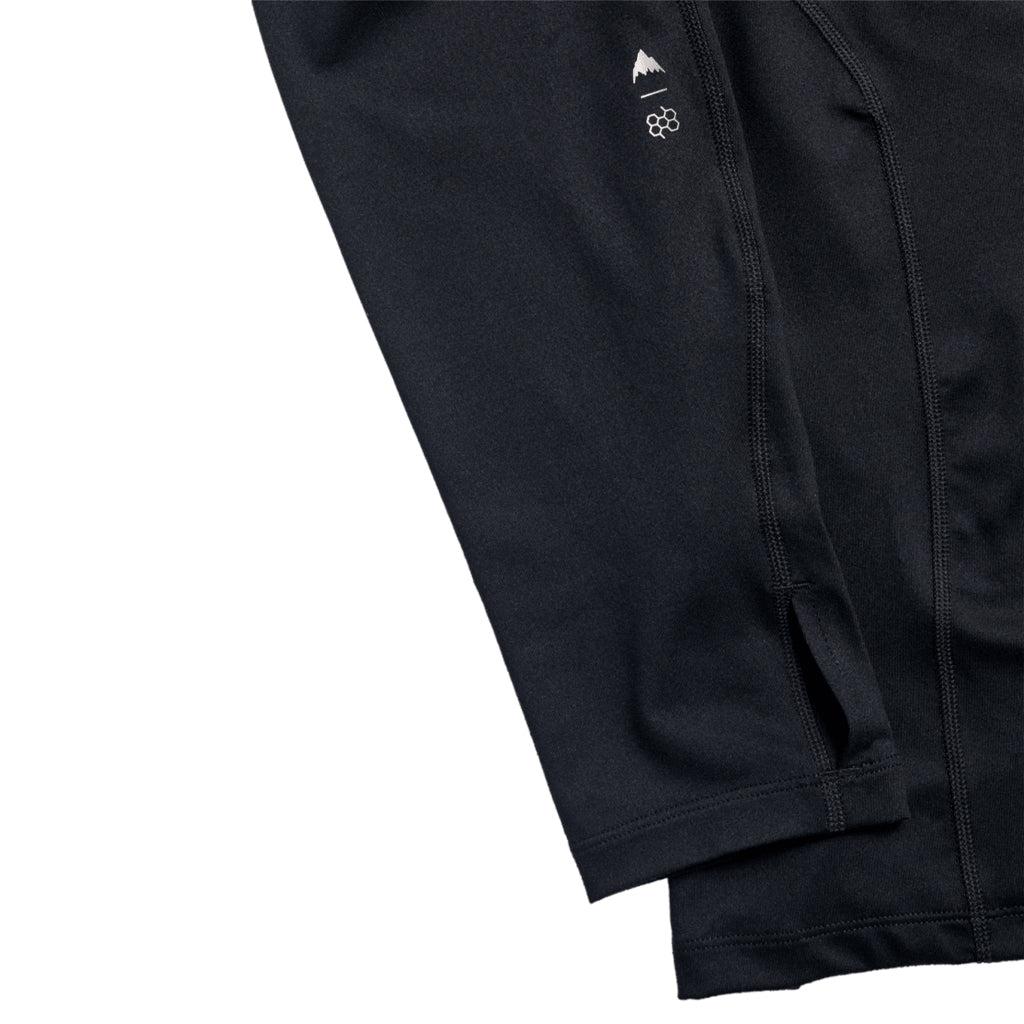 Synthetic Midweight Base Layer Crew - True Black