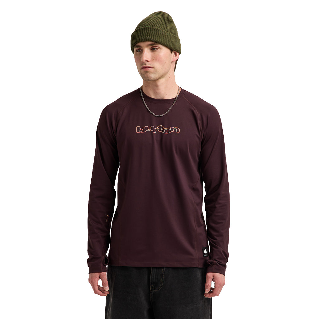 Synthetic Midweight Base Layer Crew - Bear Hug Brown