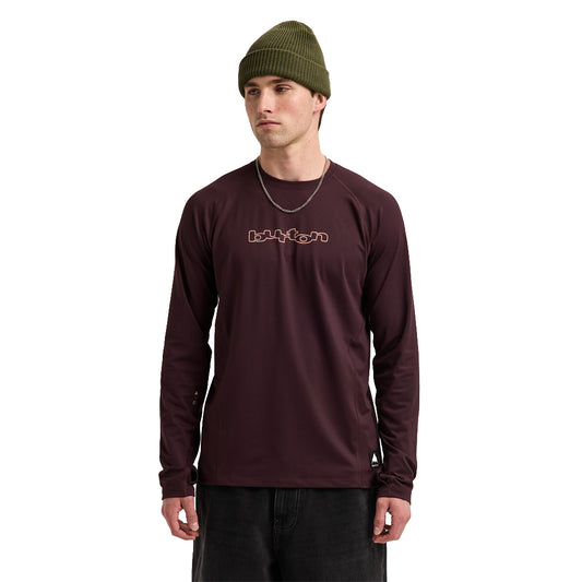 Synthetic Midweight Base Layer Crew - Bear Hug Brown
