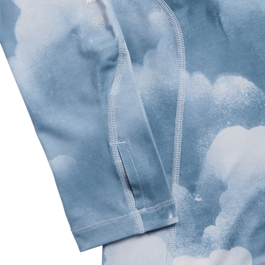 Wms Synthetic Midweight Base Layer Crew - Nimbus
