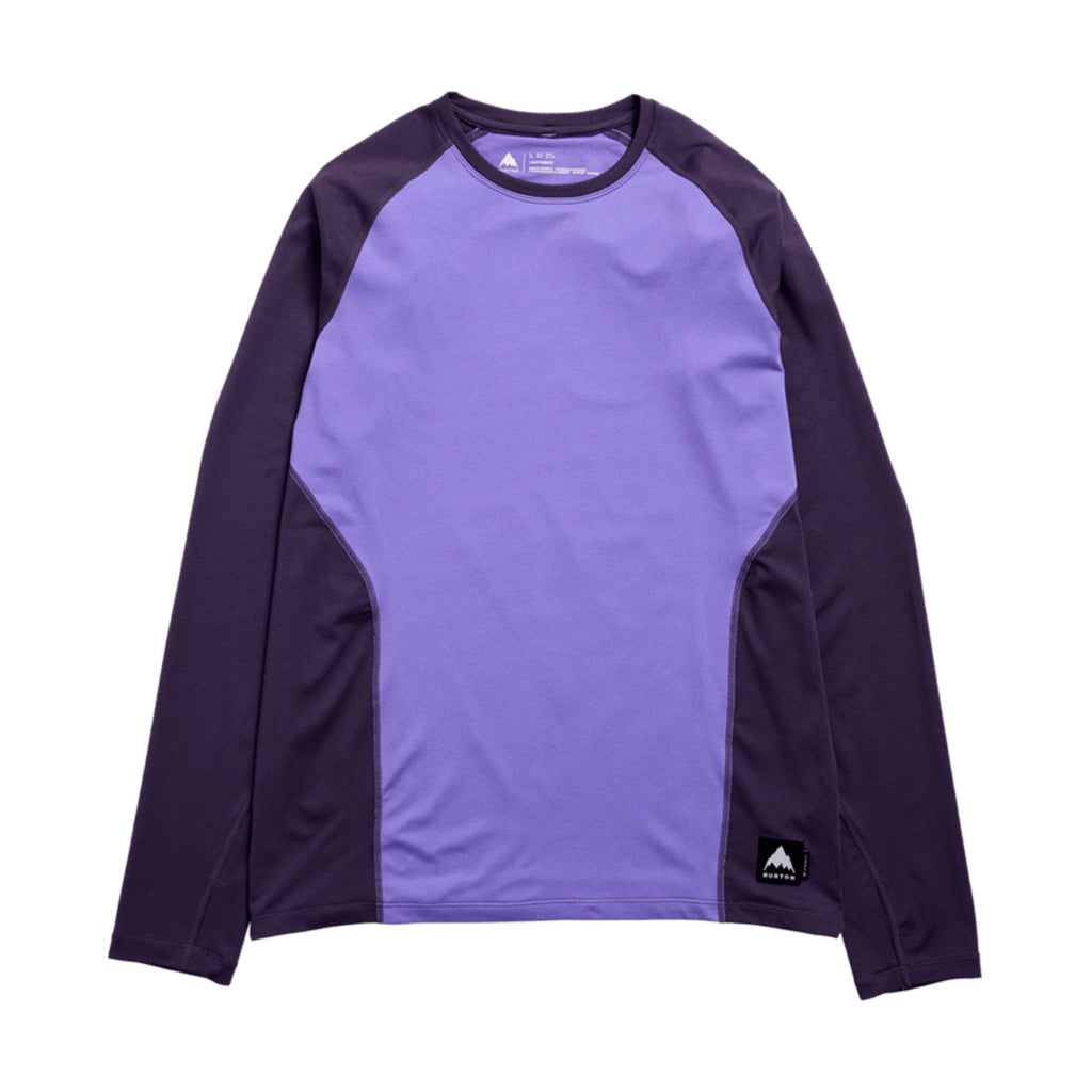 Synthetic Lightweight Base Layer Crewneck - Purple Voltage/Nightshade Purple