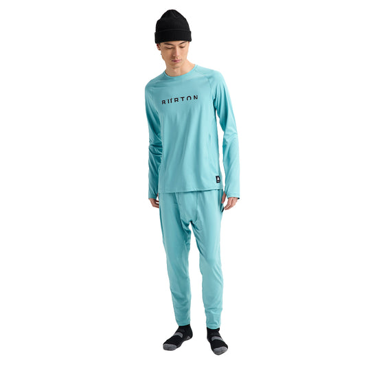 Synthetic Lightweight Base Layer Crewneck - Mineral Blue
