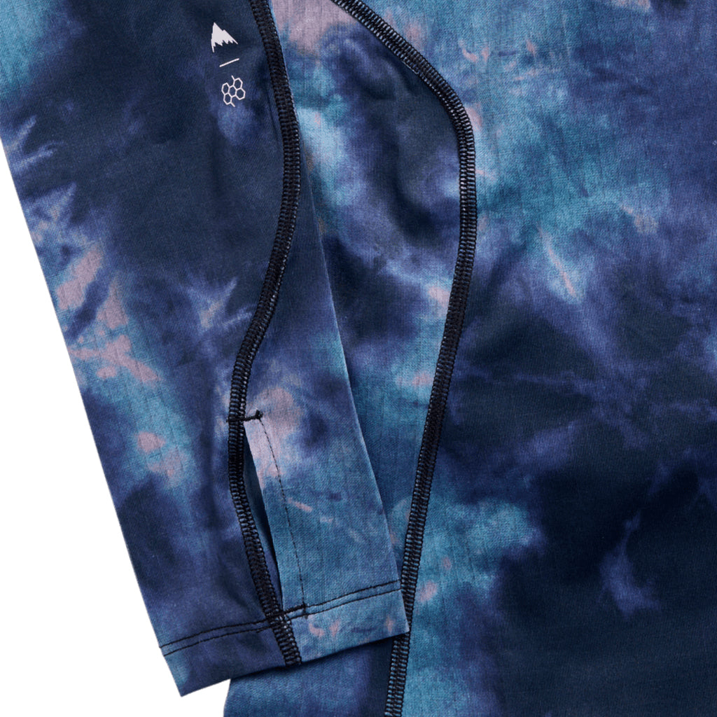 Wms Lightweight Base Layer Crewneck - Crystal Dye