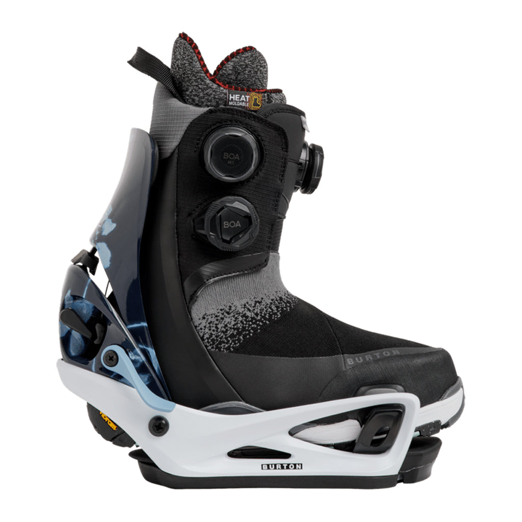 Wms Step On® Lexa X Bindings 26/27 - Cyanotype Floral/White