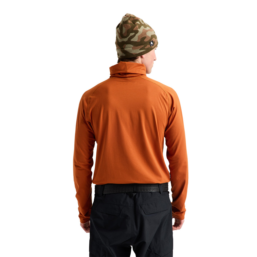 Synthetic Midweight Base Layer Long Neck - Spiced Chai