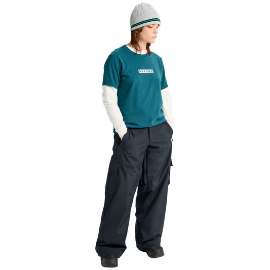 Wms Reserve 2L Baggy Cargo Pant - True Black