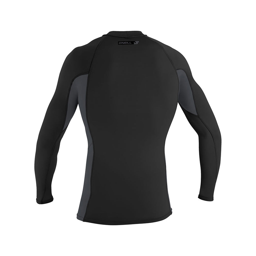 Premium Skins L/S Rash Guard BLK/GRPH/BLK