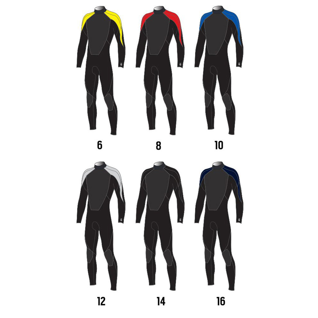 Youth Rental GBS 5/3 Back Zip Full