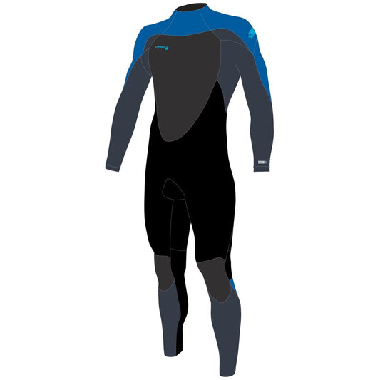 Youth Epic 5/4 Back Zip Full - Blk/Slate/Baliblu