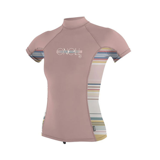 Girls Premium Skins S/S Turtleneck Rash Guard