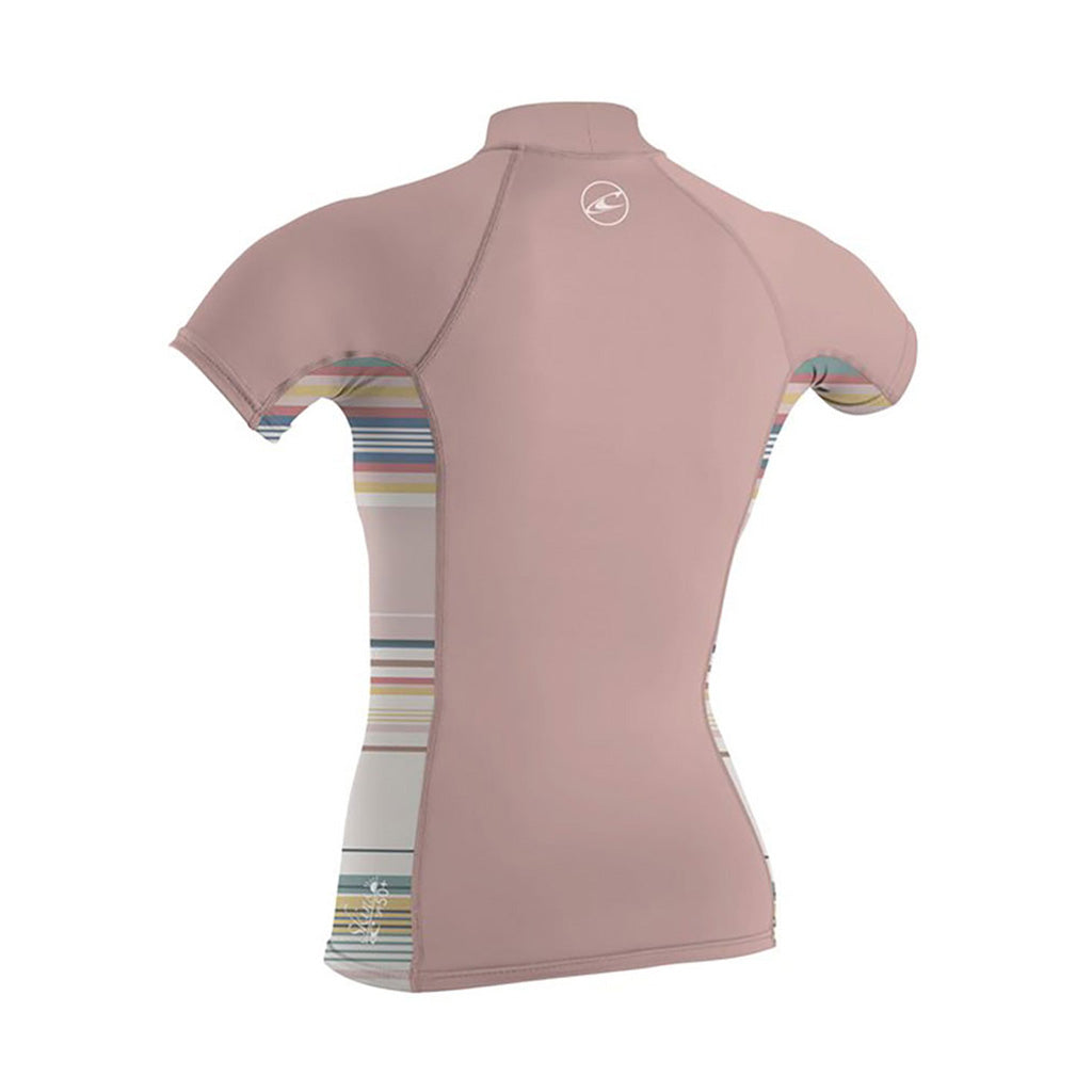 Girls Premium Skins S/S Turtleneck Rash Guard