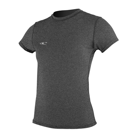 Wms Trvlr Hybrid S/S Sun Shirt - Graphite