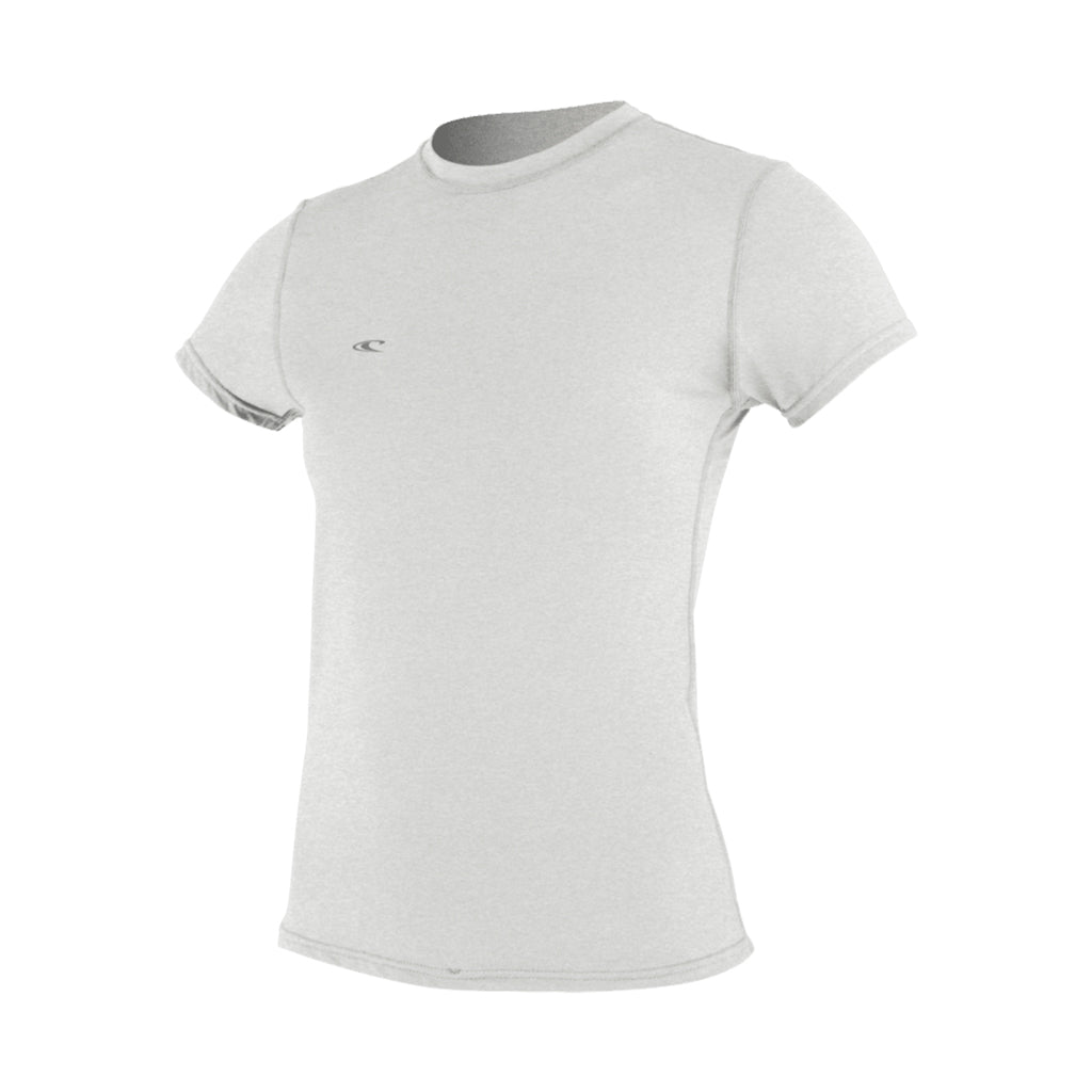 Wms Trvlr Hybrid S/S Sun Shirt - Overcast