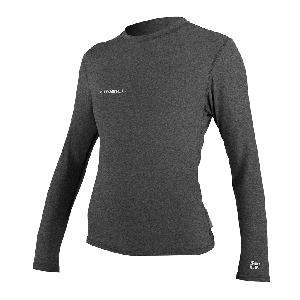 Wms Trvlr Hybrid L/S Sun Shirt - Graphite