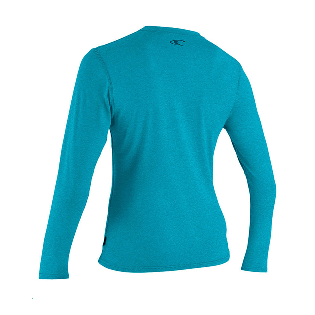 WMS TRVLR HYBRID L/S SUN SHIRT TURQUOISE