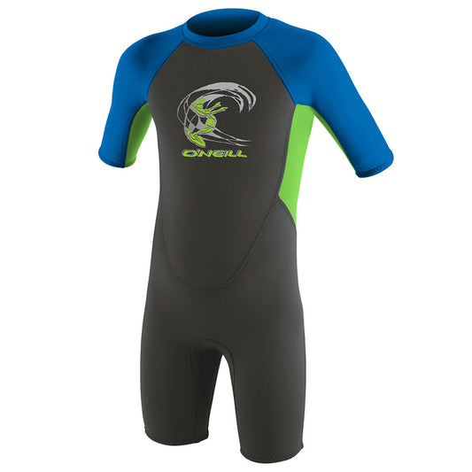 Toddler Reactor-2 2mm Back Zip S/S Spring - Boys