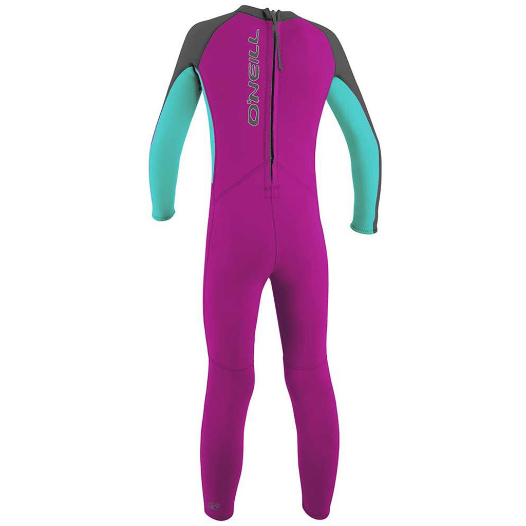 Toddler Reactor-2 2mm Back Zip Full - Girls